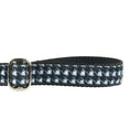 Load image into Gallery viewer, Houndstooth Black & White Velvet Essential Dog Leash