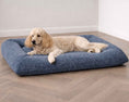Load image into Gallery viewer, Bowsers Hugo Futon Dog Bed in silver-fox
