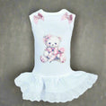 Load image into Gallery viewer, Hugs x Kiss Plush Satin Handmade in the USA Dog Dress - Designer Dog Clothes from Southlake Paws