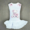 Load image into Gallery viewer, Hello Doggie Hugs x Kiss Faux Fur Satin Handmade Handmade in the USA Dog Dress