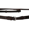 Load image into Gallery viewer, Huntley Equestrian Double Layer Web Grip Reins