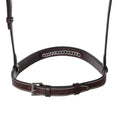 Load image into Gallery viewer, Huntley Equestrian Fancy Stitched Raised Chain Noseband