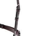 Load image into Gallery viewer, Huntley Equestrian Fancy Stitched Raised Crank Noseband