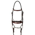 Load image into Gallery viewer, Huntley Equestrian Fancy Stitched Schooling Hunter Bridle with Reins