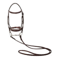 Load image into Gallery viewer, Huntley Equestrian Fancy Stitched Sedgwick Leather Padded Bridle with Reins