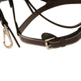Load image into Gallery viewer, Huntley Equestrian Sedgwick Fancy Stitched Bridle with Cheek Clips and Reins