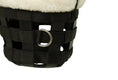 Load image into Gallery viewer, Huntley Fleece Padded Nylon Grazing Muzzle, Black