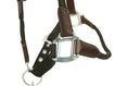 Load image into Gallery viewer, Huntley Nylon Halter and Removable Lead with Snap, Black
