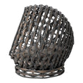 Load image into Gallery viewer, Huntley Pet Hemisphere Rattan Pet Bed, Elevated With Cushion