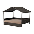 Load image into Gallery viewer, Huntley Pet Rattan Wicker Indoor Outdoor Cabana Raised Pet Bed