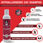 Cat Hypoallergenic Shampoo - Unscented