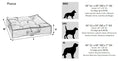 Load image into Gallery viewer, Bowsers Piazza Round Bolster Dog Bed in glacier