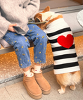 Load image into Gallery viewer, Sailor of My Heart Striped Turtleneck Sweater - Southlake Paws