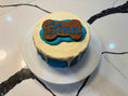 Load image into Gallery viewer, Organic Finn Birthday Dog Cake | Peanut Butter Banana Dog Cake (Handmade in NJ)