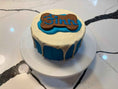Load image into Gallery viewer, Organic Finn Birthday Dog Cake | Peanut Butter Banana Dog Cake (Handmade in NJ)