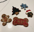 Load image into Gallery viewer, Christmas Dog Peanut Butter Cookies