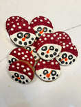 Load image into Gallery viewer, Snowman Peanut Butter Organic Dog Cookies