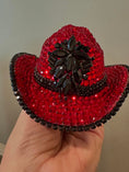 Load image into Gallery viewer, Custom Crystal Dog Cowboy Hat