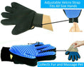 Load image into Gallery viewer, Mr. Peanut's 2 Pak HanD 259 Silicone Pins Pet Grooming Gloves