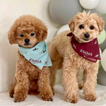 Dog Bandana Wine Red Cloud