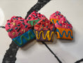 Load image into Gallery viewer, Organic Frosted Sprinkle Cupcakes Dog Cookies