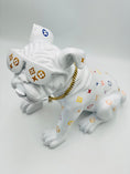 Load image into Gallery viewer, British Bulldog Sculpture - Louis Vuitton Edition - louis vuitton british bulldog sculpture, luxury sculpture, product image…