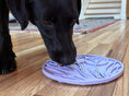 Load image into Gallery viewer, Tulip Design eMat - Enrichment Lick Mat For Dogs and Cats - With Suction Cups | USA Made