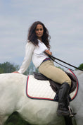 Load image into Gallery viewer, Jump Saddle Pad | White