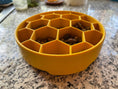 Load image into Gallery viewer, Honeycomb eBowl Deep Slow Feeder Dog Bowl for Enrichment | USA Made