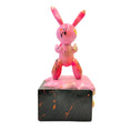 Load image into Gallery viewer, Balloon Rabbit Sculpture LOVE - Pink Street Art Edition - street art pink balloon rabbit sculpture love, luxury sculpture…