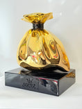 Load image into Gallery viewer, Green Money Bag Sculpture - Alec Monopoly Inspired Pop Art Sculpture - pop art alec monopoly green money bag sculpture…
