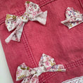 Load image into Gallery viewer, Pink Vest with Floral Pink Bows