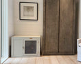 Load image into Gallery viewer, Bowsers Fresco Wood Dog Crate Furniture - Designer Indoor Crate and End Table