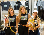 Puppies & Fitness Club Logo  | Crop Top