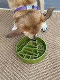 Load image into Gallery viewer, Pine Tree Christmas eBowl Deep Slow Feeder Dog Bowl for Enrichment | USA Made