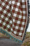 Load image into Gallery viewer, Fall Gingham Blanket
