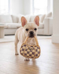 Load image into Gallery viewer, Tan Checker Chewy Vuiton Handbag