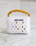 Load image into Gallery viewer, White Chewy Vuiton Handbag