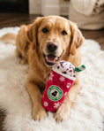 Load image into Gallery viewer, Starbarks Puppermint Mocha Christmas Holiday Plush Dog Toy
