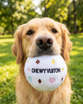 Load image into Gallery viewer, White Chewy Vuiton Ball