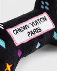 Load image into Gallery viewer, Black Monogram Chewy Vuiton Bone