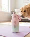 Load image into Gallery viewer, Pawlates Princess Water Bottle | Squeaky Plush Dog Toy with Crinkle & Mesh Lining