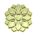 Load image into Gallery viewer, Mandala Softie eTray Shallow Slow Feeder Dog Bowl with Suction Cups | USA Made
