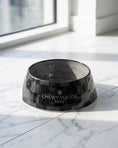 Load image into Gallery viewer, Black Checker Chewy Vuiton Bowls