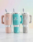 Load image into Gallery viewer, Snuggly Cup 3-Pack (Teal, Ivory, Blush) - Organic Catnip