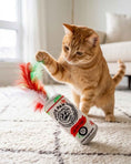 Load image into Gallery viewer, White Paw Kitty Seltzer & Pawpermint Cattini Christmas Cat Toy - Organic Catnip