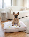 Load image into Gallery viewer, White Chewy Vuiton Bed