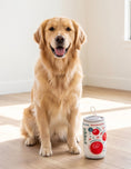 Load image into Gallery viewer, Puppi Grrranberry Fizz Holiday Plush Dog Toy | Squeaky Plush Dog Toy with Crinkle & Mesh Lining