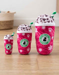 Load image into Gallery viewer, Starbarks Puppermint Mocha Christmas Holiday Plush Dog Toy