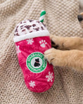Load image into Gallery viewer, Starbarks Puppermint Mocha Christmas Holiday Plush Dog Toy